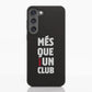 Diseño Oficial de Funda Fibriva™ Negra para Teléfono del FC Barcelona con Eslogan