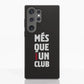 Diseño Oficial de Funda Fibriva™ Negra para Teléfono del FC Barcelona con Eslogan