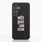 Diseño Oficial de Funda Fibriva™ Negra para Teléfono del FC Barcelona con Eslogan