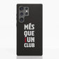 Diseño Oficial de Funda Fibriva™ Negra para Teléfono del FC Barcelona con Eslogan