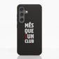 Diseño Oficial de Funda Fibriva™ Negra para Teléfono del FC Barcelona con Eslogan
