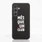 Diseño Oficial de Funda Fibriva™ Negra para Teléfono del FC Barcelona con Eslogan