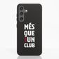 Diseño Oficial de Funda Fibriva™ Negra para Teléfono del FC Barcelona con Eslogan
