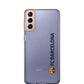 Funda móvil Clear Oficial FC Barcelona Vertical negro