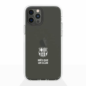 Funda móvil Clear oficial del FC Barcelona “Más que un club”