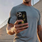 Funda Fibriva™ oficial del FC Barcelona con diseño amarillo y firmas