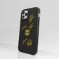 Funda Fibriva™ oficial del FC Barcelona con diseño amarillo y firmas