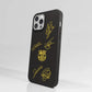 Funda Fibriva™ oficial del FC Barcelona con diseño amarillo y firmas