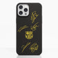 Funda Fibriva™ oficial del FC Barcelona con diseño amarillo y firmas