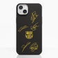 Funda Fibriva™ oficial del FC Barcelona con diseño amarillo y firmas