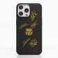 Funda Fibriva™ oficial del FC Barcelona con diseño amarillo y firmas