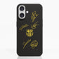 Funda Fibriva™ oficial del FC Barcelona con diseño amarillo y firmas
