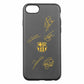 Funda Fibriva™ oficial del FC Barcelona con diseño amarillo y firmas
