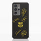 Funda Fibriva™ oficial del FC Barcelona con diseño amarillo y firmas
