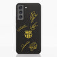 Funda Fibriva™ oficial del FC Barcelona con diseño amarillo y firmas