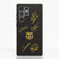 Funda Fibriva™ oficial del FC Barcelona con diseño amarillo y firmas