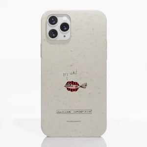 Maja Official White Fibriva™ Phone Case Design Support-Fish