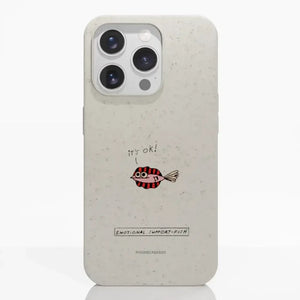 Maja Official White Fibriva™ Phone Case Design Support-Fish
