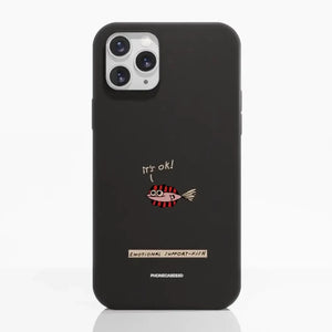 Maja Official Black Fibriva™ Phone Case Design Support-Fish