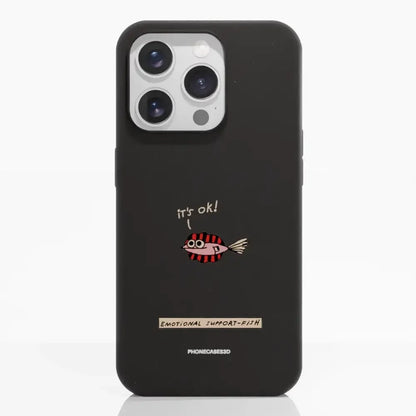 Maja Official Black Fibriva™ Phone Case Design Support-Fish