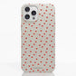 Funda móvil Hecha de Fibriva™ PC3D Patrón Corazones