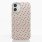 Funda móvil Hecha de Fibriva™ PC3D Patrón Corazones
