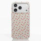 Funda móvil Hecha de Fibriva™ PC3D Patrón Corazones
