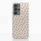 Funda móvil Hecha de Fibriva™ PC3D Patrón Corazones