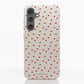 Funda móvil Hecha de Fibriva™ PC3D Patrón Corazones