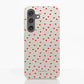 Funda móvil Hecha de Fibriva™ PC3D Patrón Corazones