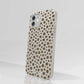 Funda móvil Hecha de Fibriva™ PC3D Diseño Lunares Mocha