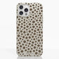 Funda móvil Hecha de Fibriva™ PC3D Diseño Lunares Mocha