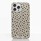 Funda móvil Hecha de Fibriva™ PC3D Diseño Lunares Mocha