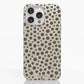 Funda móvil Hecha de Fibriva™ PC3D Diseño Lunares Mocha