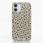 Funda móvil Hecha de Fibriva™ PC3D Diseño Lunares Mocha