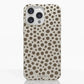 Funda móvil Hecha de Fibriva™ PC3D Diseño Lunares Mocha