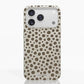 Funda móvil Hecha de Fibriva™ PC3D Diseño Lunares Mocha
