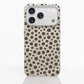 Funda móvil Hecha de Fibriva™ PC3D Diseño Lunares Mocha