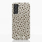 Funda móvil Hecha de Fibriva™ PC3D Diseño Lunares Mocha