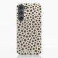 Funda móvil Hecha de Fibriva™ PC3D Diseño Lunares Mocha