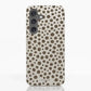 Funda móvil Hecha de Fibriva™ PC3D Diseño Lunares Mocha