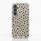 Funda móvil Hecha de Fibriva™ PC3D Diseño Lunares Mocha