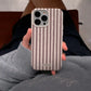 Funda móvil Hecha de Fibriva™ PC3D Diseño Líneas Malva