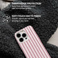 Funda móvil Hecha de Fibriva™ PC3D Diseño Líneas Malva