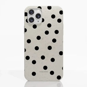 Funda móvil Hecha de Fibriva™ PC3D Diseño Lunares Mono