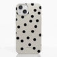 Funda móvil Hecha de Fibriva™ PC3D Diseño Lunares Mono