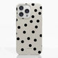 Funda móvil Hecha de Fibriva™ PC3D Diseño Lunares Mono
