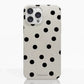 Funda móvil Hecha de Fibriva™ PC3D Diseño Lunares Mono