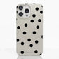 Funda móvil Hecha de Fibriva™ PC3D Diseño Lunares Mono