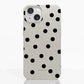 Funda móvil Hecha de Fibriva™ PC3D Diseño Lunares Mono